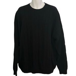 XXL Nautica Sweater Cable Knit Long Sleeve Navy Blue Pullover Crewneck #preppy E